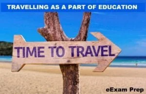 travelling as a part of education paragraph