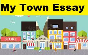 my town essay 10 lines in english